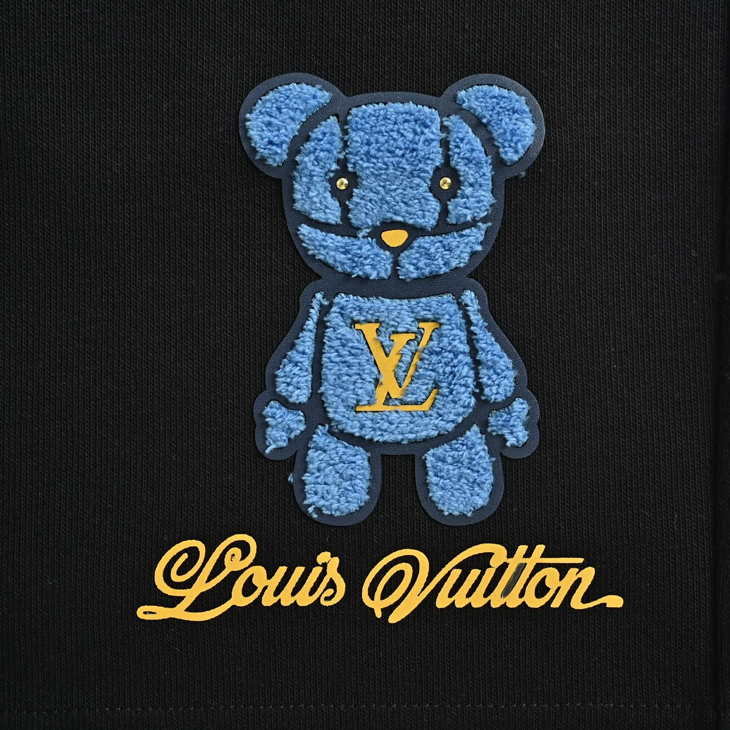 Louis Vuitton/Louis Vuitton 26ss towel patch bear shorts